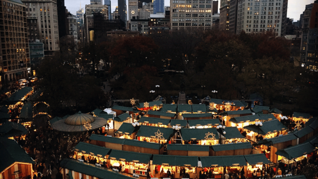 Union Square Holiday Market, New York City, New York