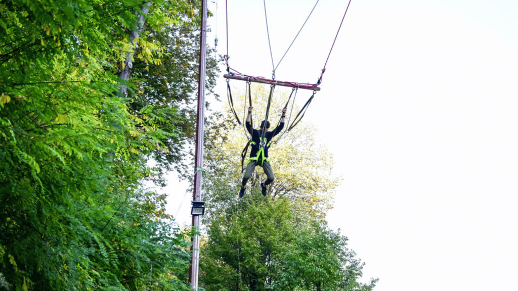 Cascade Locks in the Columbia River Gorge is home to the Soaring Eagle Zipline