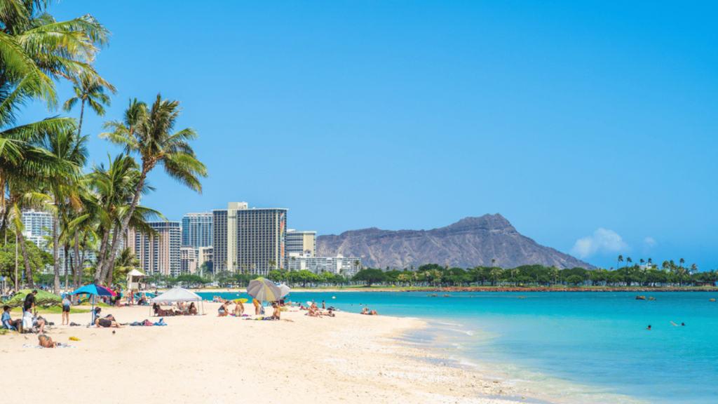 Waikiki Beach, Oahu, Hawaii