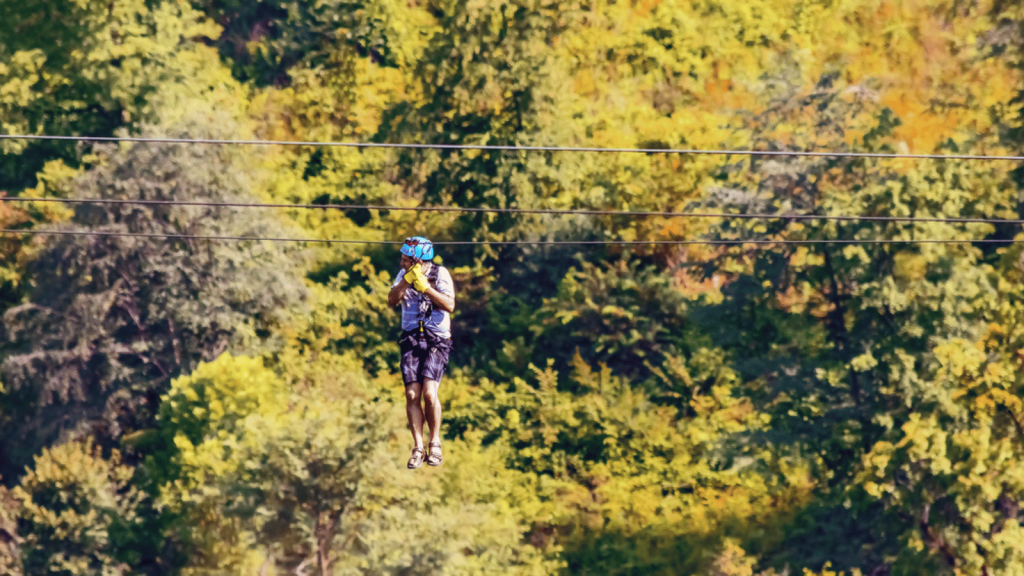 ACE Adventure Resort in the New River Gorge offers a zipline tour