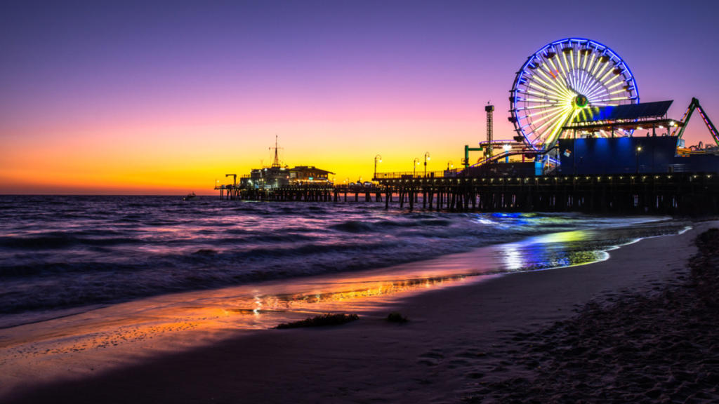 Santa Monica Pier, Santa Monica, California