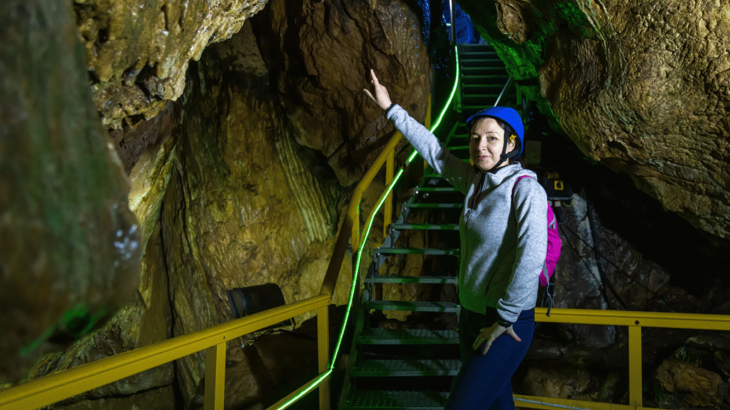 Louisville Mega Cavern offers the world's only fully underground zipline