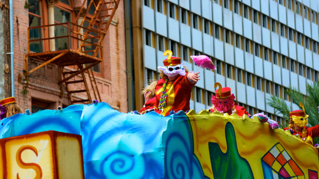 Attend the Mardi Gras Celebration in New Orleans, Louisiana